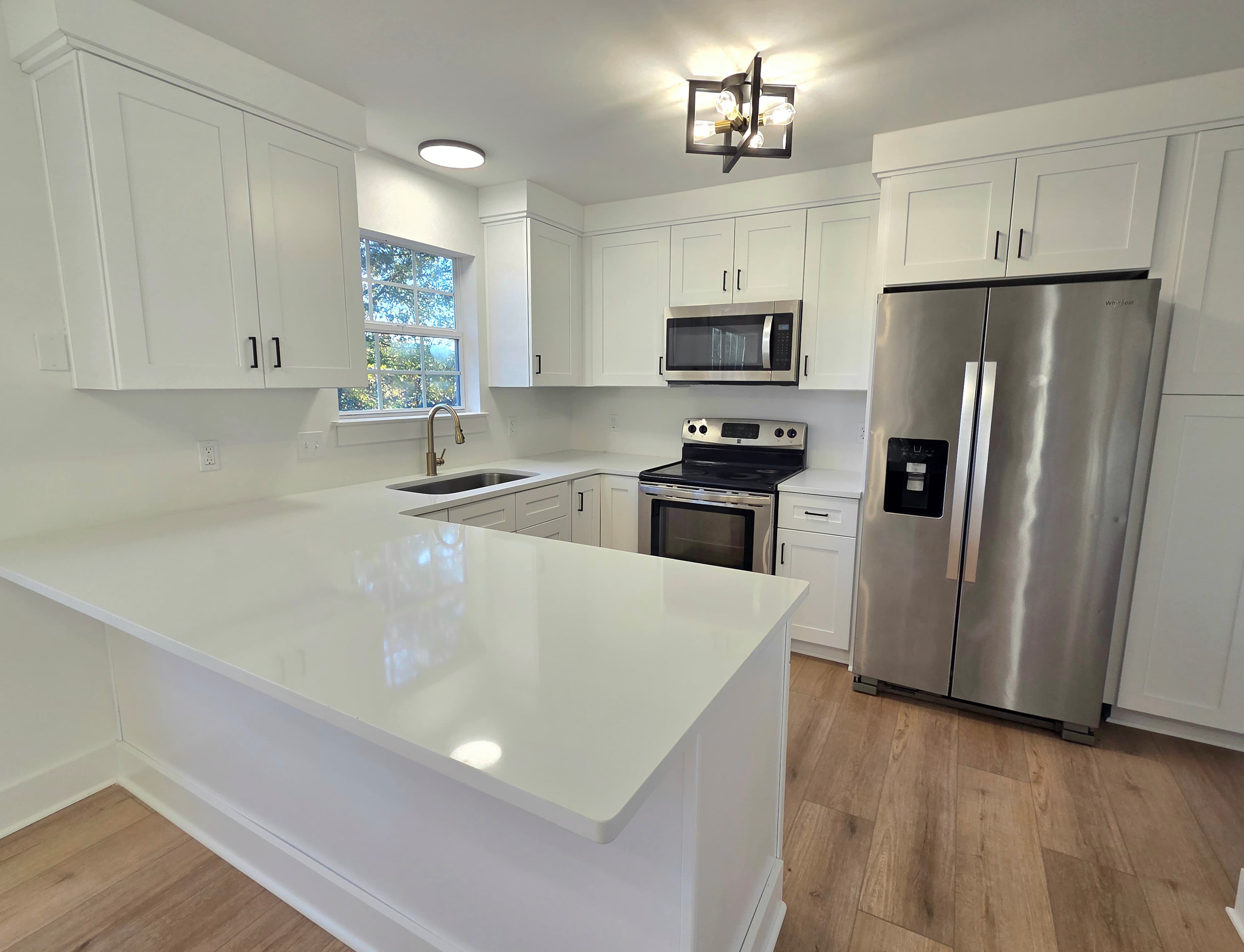 Bright White Kitchen Remodel